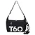 Bolsa de Ombro Com Bolsinha Marca T60 Original De Lona Grande - Imagem 1