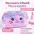 Estojo Escolar Gatinho Grande Feminino Necessaire Pelúcia - Imagem 1