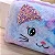 Estojo Escolar Gatinho Grande Feminino Necessaire Pelúcia - Imagem 3
