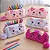 Estojo Escolar Gatinho Grande Feminino Necessaire Pelúcia - Imagem 8