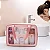 Necessaire Maquiagem Transparente WashBag A Prova De Água - Imagem 2