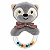 Chocalho bichinhos pelucia 12cm - Imagem 3
