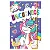 Kit passatempo c/lapis e adesivos unicornio - Imagem 1