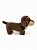 Cachorro Dachshund Anda e Late 27 cm - Imagem 3
