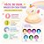 Luminária Infantil Unicórnio Touch Silicone Muda Cor - Imagem 4