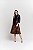 Saia Camini Couro Animal Print - Imagem 1