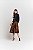 Saia Camini Couro Animal Print - Imagem 2