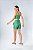 Shorts de Couro Beatriz com faixa - Imagem 3