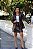 Blazer ajustado em couro croco - Imagem 1