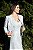Vestido midi de couro todo em perfuros - Imagem 2