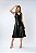 Vestido Midi Evasê em Couro - Imagem 5