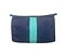 Necessaire Trancoso Jeans faixa turquesa - Imagem 1