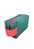 Necessaire Quadradinha menta alça Pink - Imagem 2