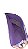 Saquinho nylon com visor lilás - Imagem 2