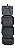 Necessaire cabide duplo travel marinho - Imagem 1