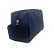 Necessaire Quadradinha jeans brilhante alça azul marinho - Imagem 2