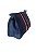 Necessaire Trancoso jeans brilhante faixa azul marinho - Imagem 2