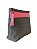 Necessaire Bahia prata brilho faixa pink - Imagem 1