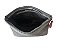 Necessaire Bahia prata brilho faixa cinza - Imagem 3
