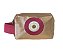 Necessaire quadradinha cobre olho grego rosa - Imagem 1