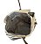 Bolsa Taormina offwhite e marrom - Imagem 3
