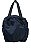Bolsa beach tennis azul marinho alça preta - Imagem 1