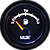 Indicador Combustível 12volts ø52mm Vazio 3 oHms/Cheio 33 oHms Preto | Extreme MaxCronometer - Imagem 1