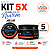 Kit 5 unds Pomada Nuvem Jaboque 80g Média Fixação, Fragrância Leve - Imagem 2