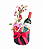 Luxuoso Box com flores &  Queijos e Vinho - Imagem 1