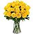 Luxuosas 24 Rosas Amarelas No Vaso - Imagem 3