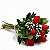 Buque de Rosas Vermelhas  Tradicional  Com 06 Unidades - Imagem 1