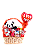 Cesta Especial De Chocolate Com Urso Panda AmoVocê - Imagem 4