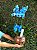 Orquídea Azul Mistico No Vaso de Vidro - Imagem 2