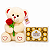 ❤️ Combo Amor Eterno – 20 Rosas, Pelúcia e Ferrero Rocher 150g - Imagem 2