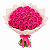 Mega Buquê de 50 Rosas Na Cor Pink - Imagem 2