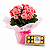 Begônia Rosa Com Chocolate Ferrero Rocher - Imagem 2