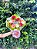Buquê  clássico  de 12 Rosas Coloridas - Imagem 3