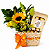 Sacolinha de Palha Com Girassol & Ferrero Rocher - Imagem 3