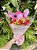Buquê Rosas Vermelhas com Stitch Rosa - Imagem 6