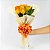 Buquê de 6 Rosas na Cor Laranja Tradicional - Imagem 3