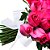 Buquê de 12 Rosas Pink Minimalista - Imagem 2