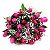 Buquê de 20 Rosas Pink Tradicional - Imagem 3