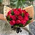 Buquê de 12 Rosas Vermelhas Com Chocolate Lindt 75g - Imagem 2