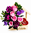 Arranjo Casa de Flores e Chocolate Lindt Heart - Imagem 3