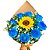 Buquê "Encanto Solar Azul" - Imagem 3