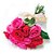 Buquê Elegante de Rosas Pink e Vermelhas - Imagem 2
