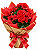 Cesta de Flores & Chocolates Com Balão Metalizado - Imagem 2
