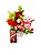 Arranjo de Rosas com Pelúcia e Barra Lindt - Imagem 3