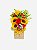 Encanto Solar: Girassol & Rosas no Cachepô - Imagem 2