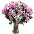 Luxuoso Arranjo de Rosas Lilaz - Imagem 2